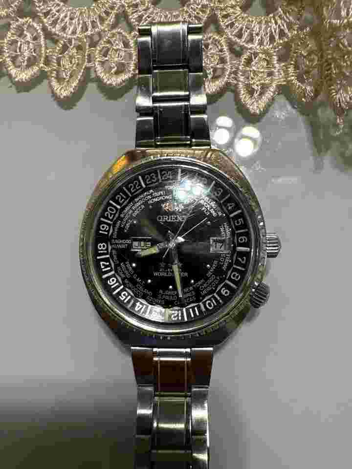 Orient World diver Raro vintage jumbo