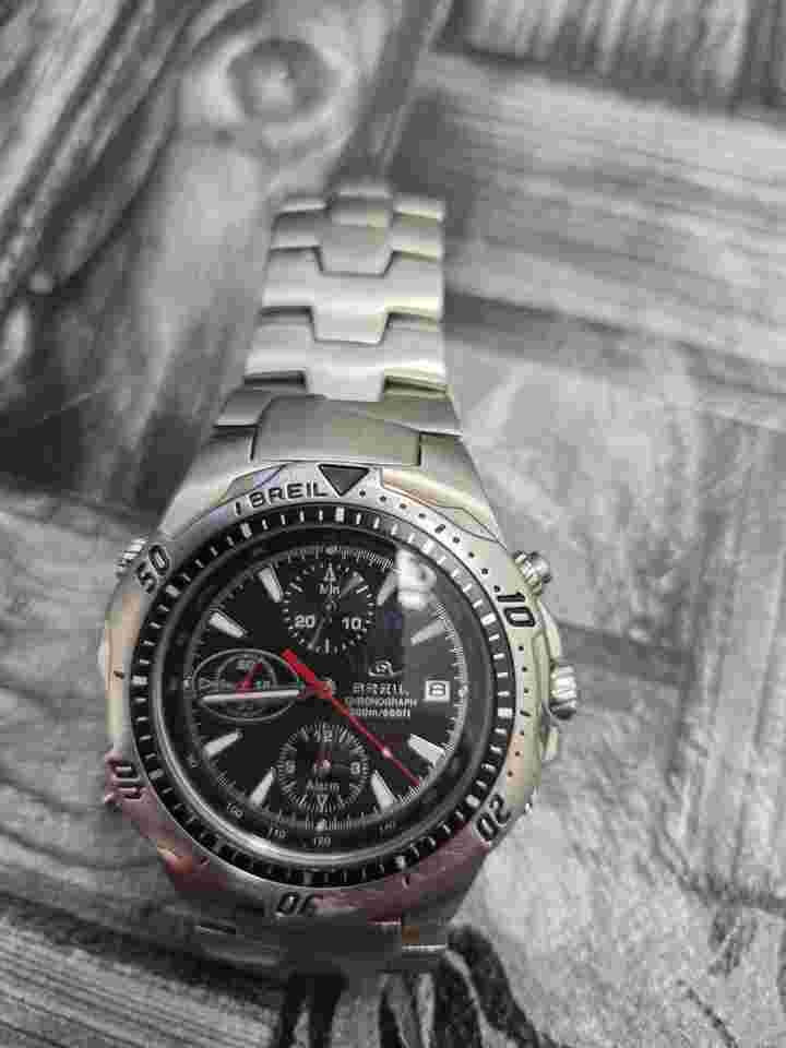 Breil Choro Alarm OS80 Chrono Alarm OS80C Stainless Steel Water Resistant 20 ATM 2519772403 Chronograph 200m/660ft Nuovo mai indossato Con la sua confezione originale. 2003