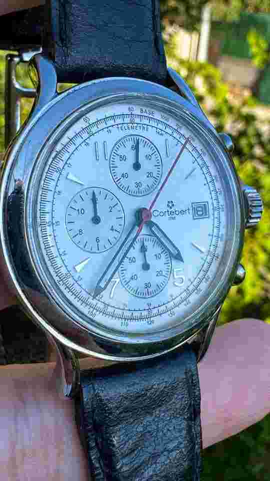 Cortébert Chronograph Full Original & Box