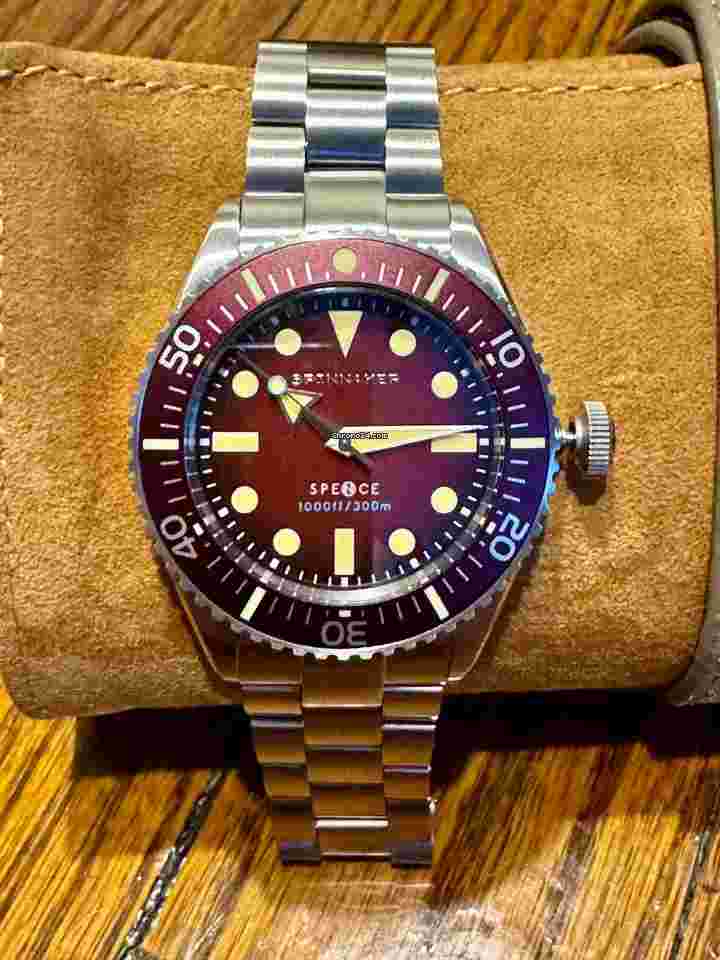 Spinnaker SP-5097-55 Mens Watch Spence Automatic Diver 40mm 30ATM
