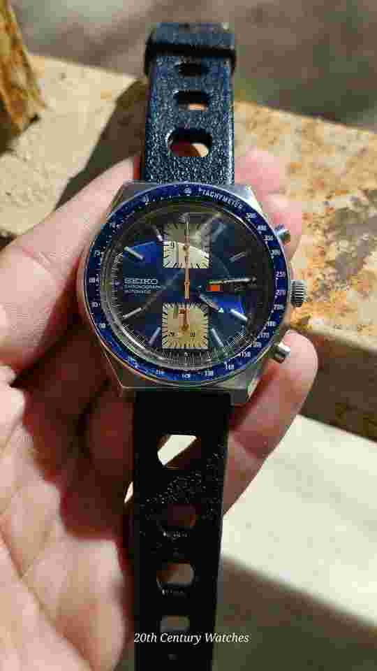 Seiko Kakume Vintage Seiko Kakume Chronograph 6138-0030