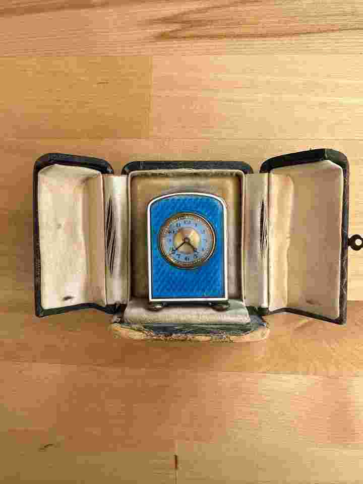 asc Historisch Historischer Reisewecker 1900