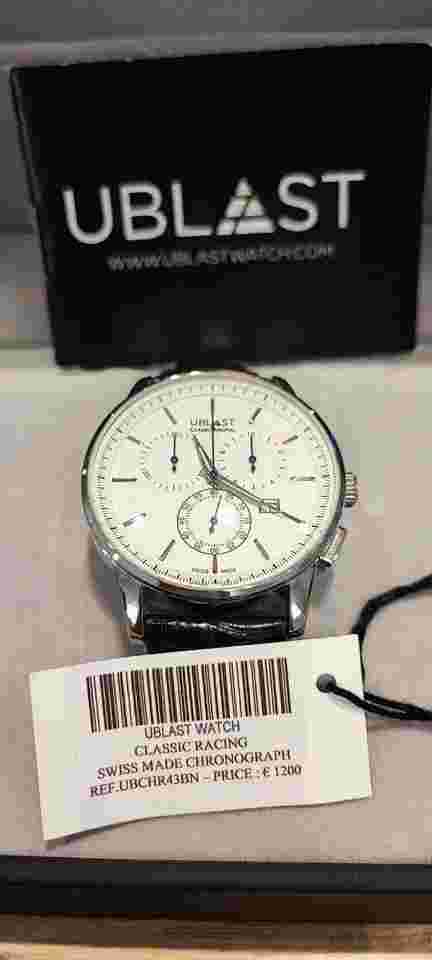 Ublast Classic racing swiss made chronograph