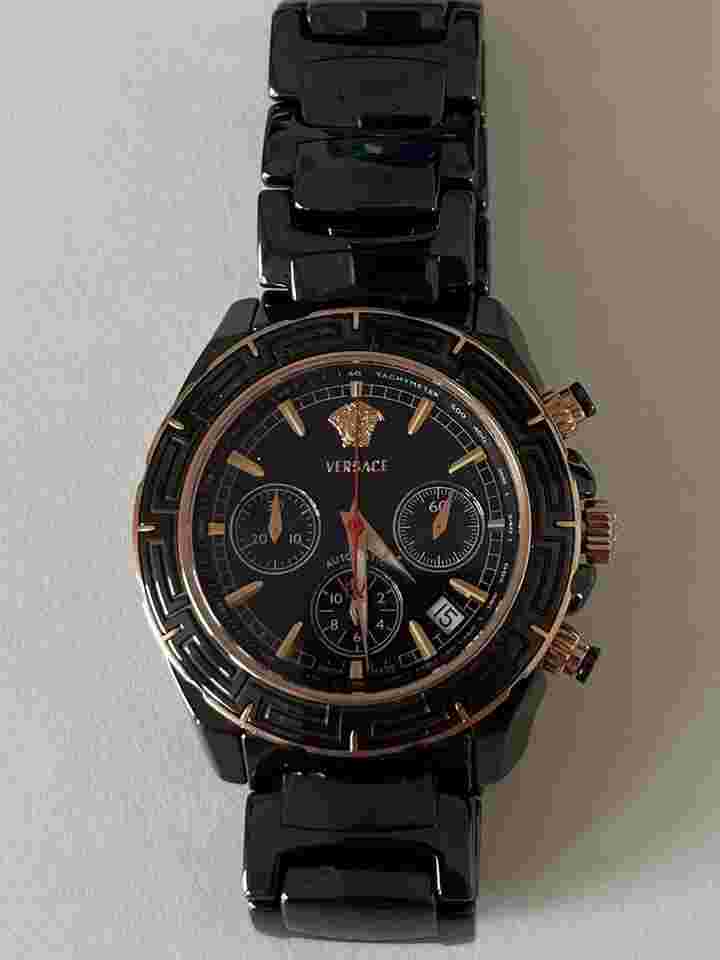 Versace Automique Noir et or rose