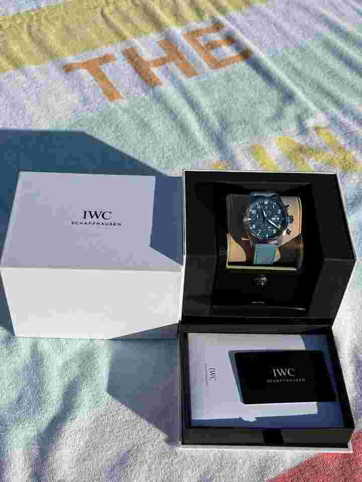 IWC Pilot Chronograph Top Gun Miramar Pilot's Watch Chronograph 41 NEW IWC Pilot’s Chronograph 41 TOP GUN Miramar