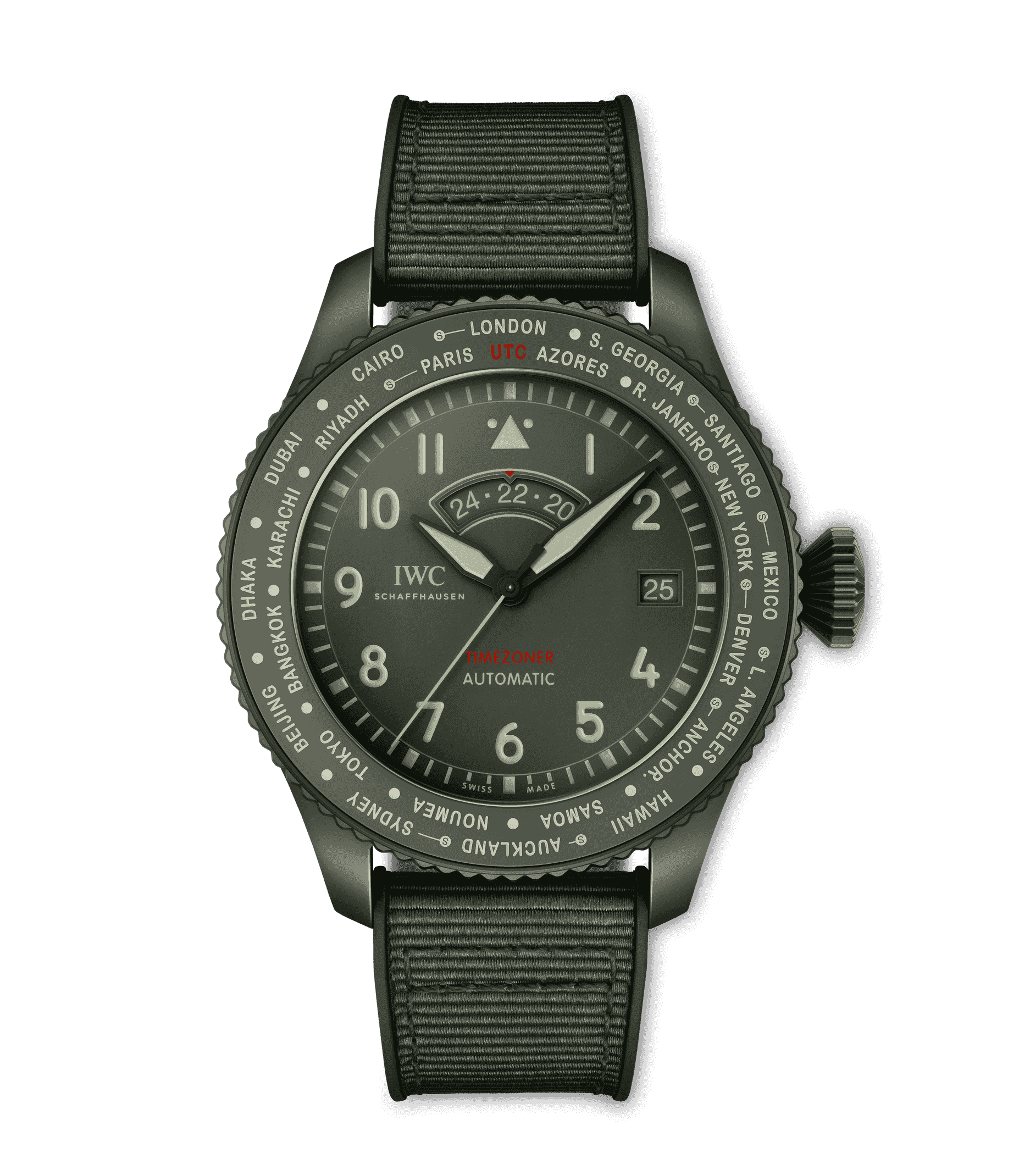 Pilot’s Watch Timezoner TOP GUN Woodland