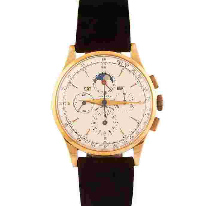 Швейцарские часы Universal Genève Tri-Compax 9173