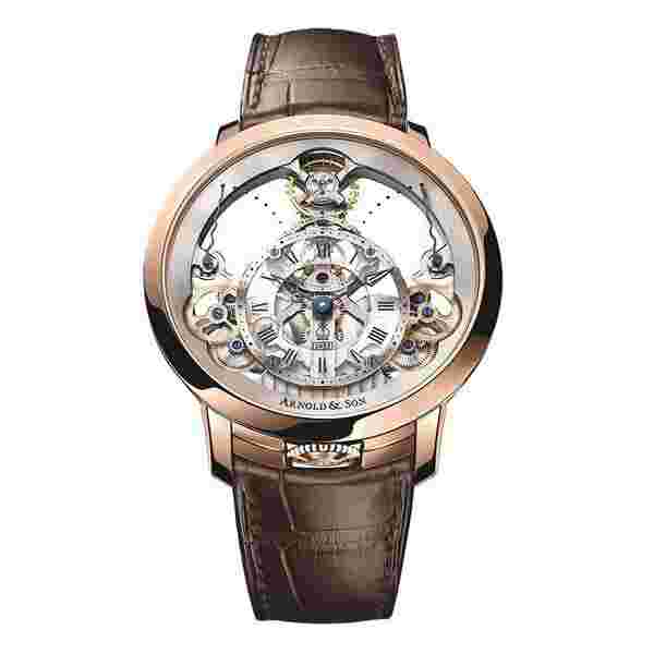 Arnold & Son Time Pyramid Gold 44.6mm 1TPAR.S01A.C125A