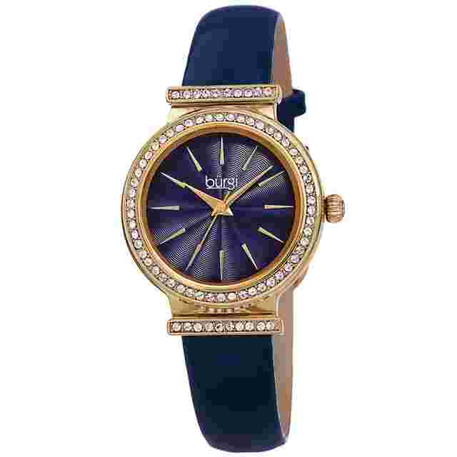 Burgi BUR230BU Swarovski Crystals Ladies Quartz Watch