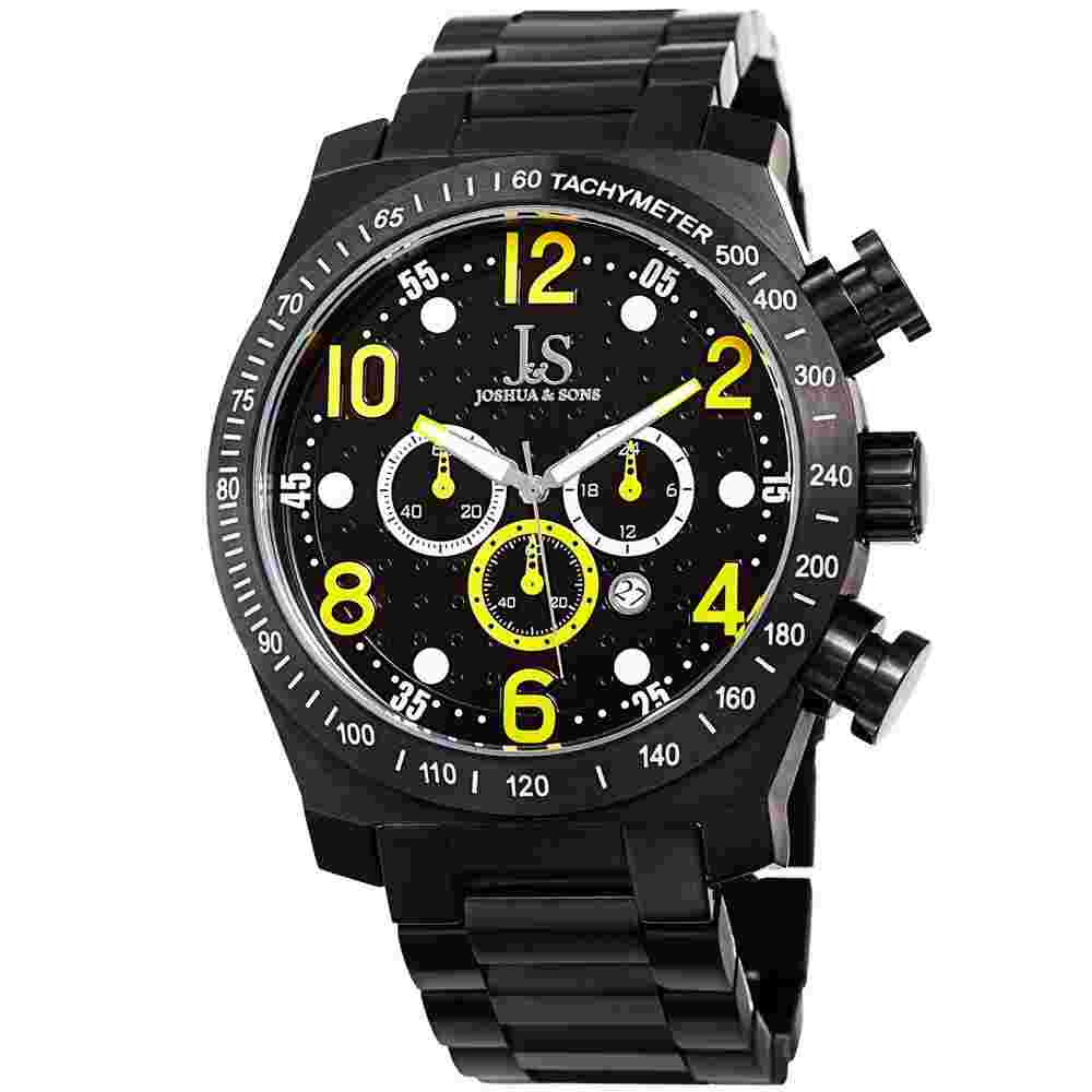 Joshua and Sons JX127YL Men's Chronograph Quartz Watch