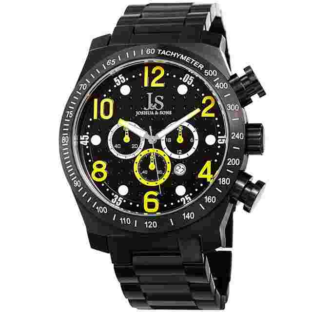 Joshua and Sons JX127YL Men's Chronograph Quartz Watch