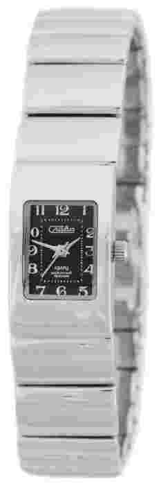 С2542011/753-50,50 Wrist watch quartz Slava на браслете as1486 Sterling silver* 50,50гр