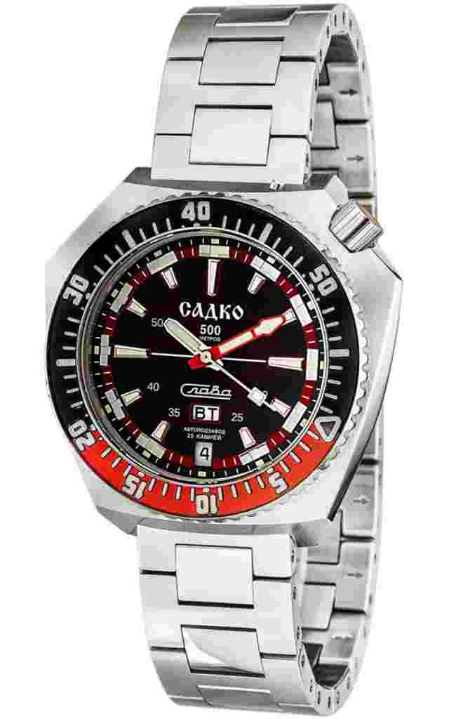 5000167/100-2427 Wrist watch Slava садко mechanical с Automaticом