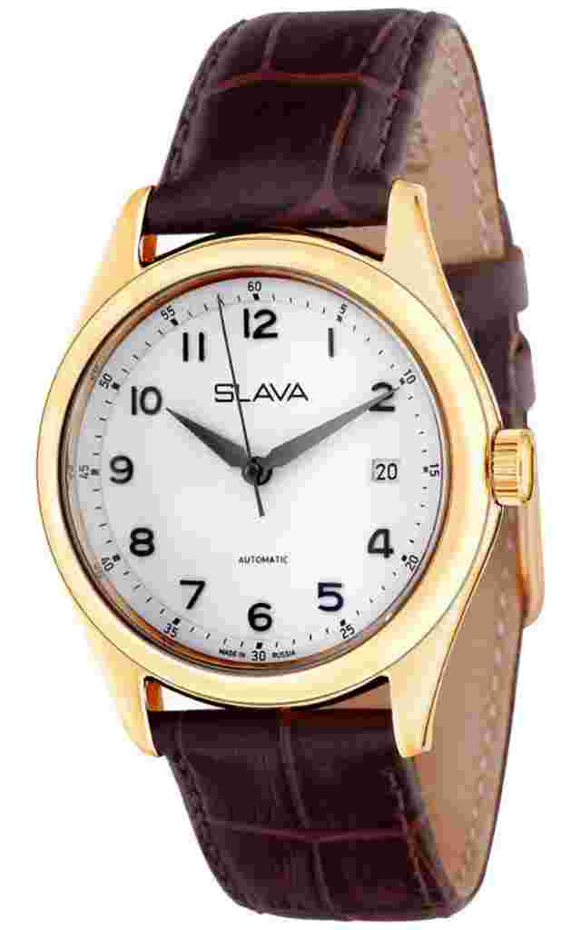1499269/300-8215 Wrist watch Slava сенат mechanical с Automaticом 1499269-300-8215