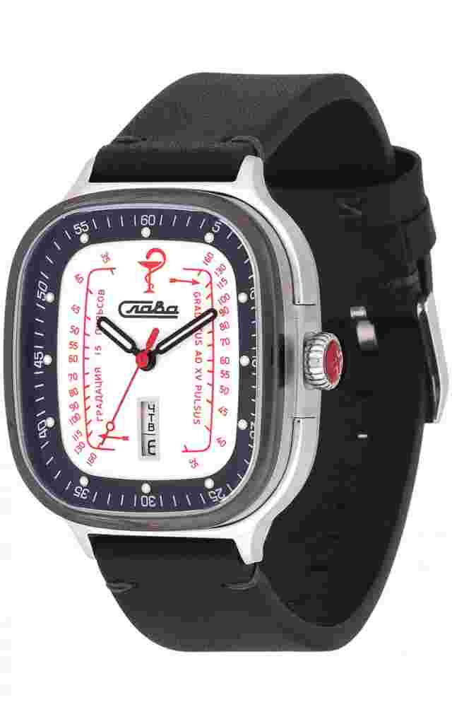 3265717/300-8205 Wrist watch Slava доктор mechanical с Automaticом серийные