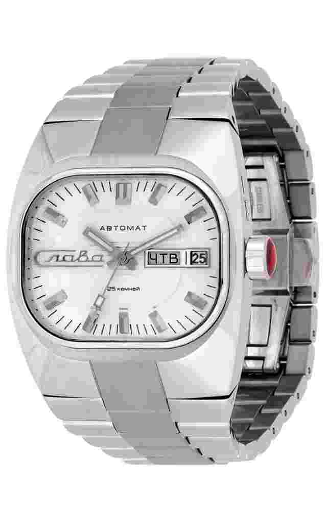 4320690/100-2427 Wrist watch Slava танк mechanical с Automaticом