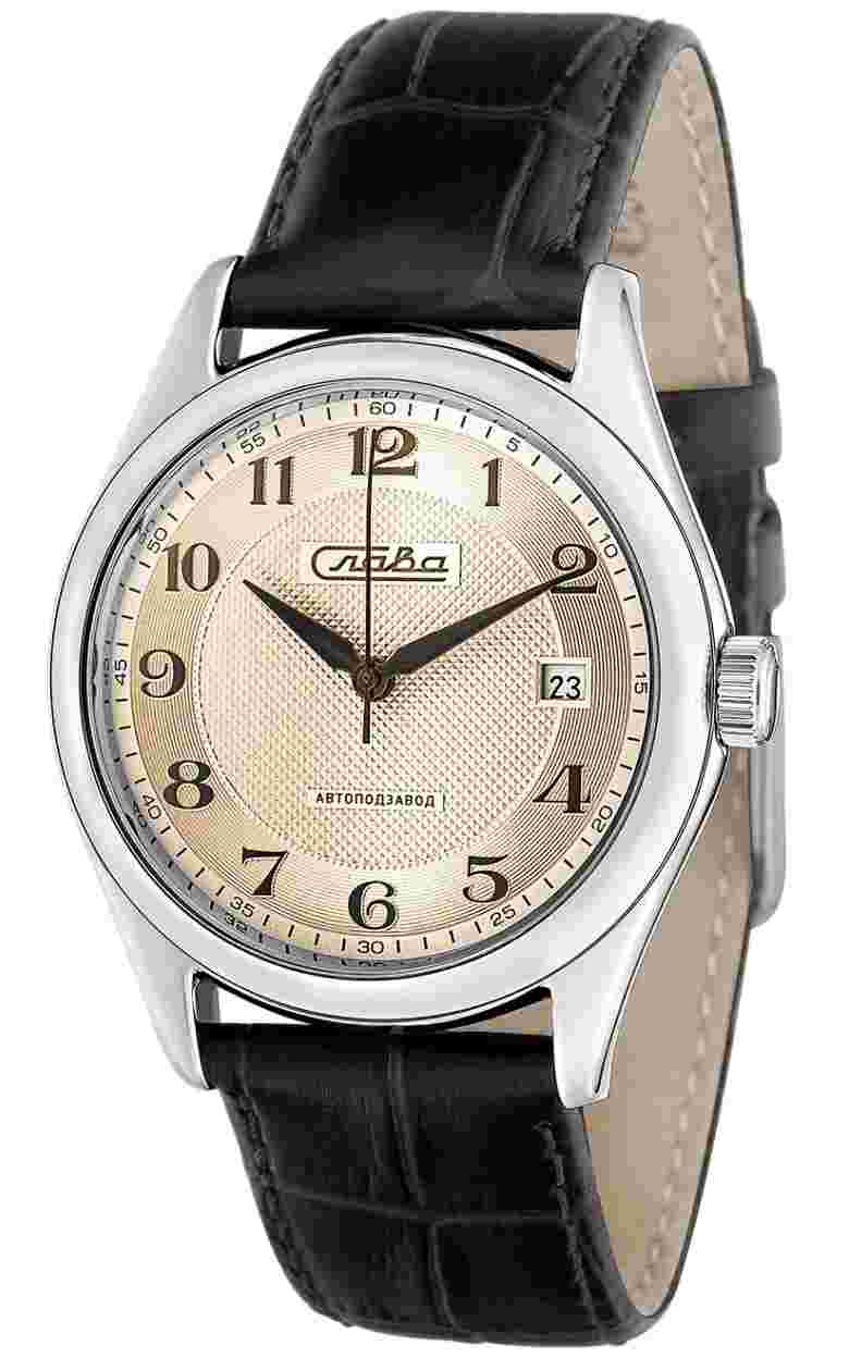 1490865/300-8215 Wrist watch Slava сенат mechanical с Automaticом 1490865-300-8215