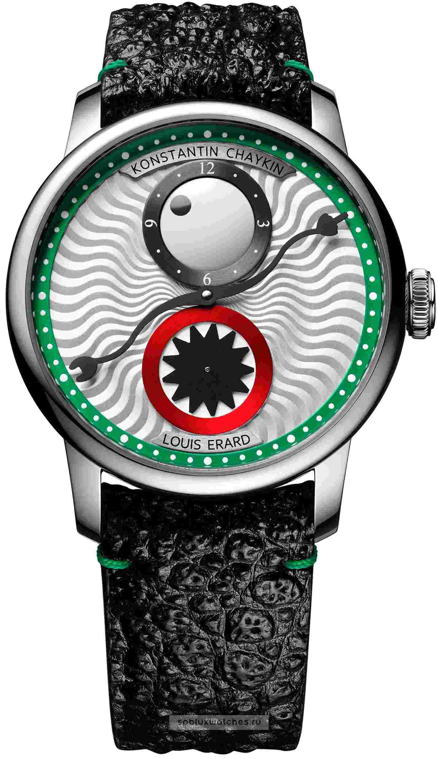 Louis Erard x Konstantin Chaykin Exellence Le Regulateur Time Eater 42 mm 85237AA88.BGA088