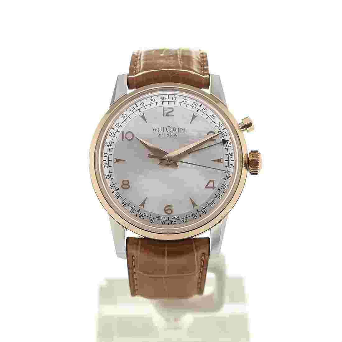 Vulcain 50S Presidents Manual Winding Mother of Pearl 42mm