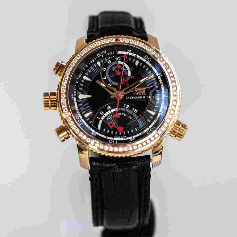 Jaermann & Stübi Order Of Merit Automatic Black 44mm