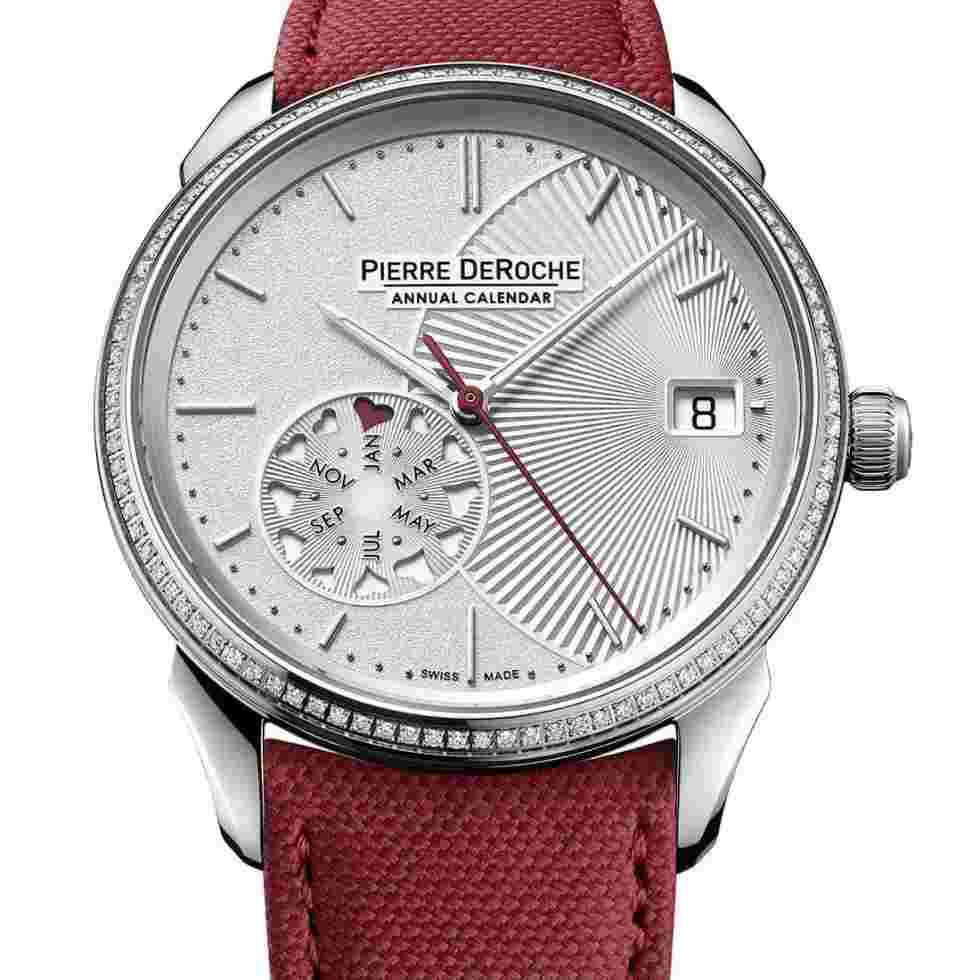 Pierre Deroche Grandcliff Milady Diamond Automatic White 41mm