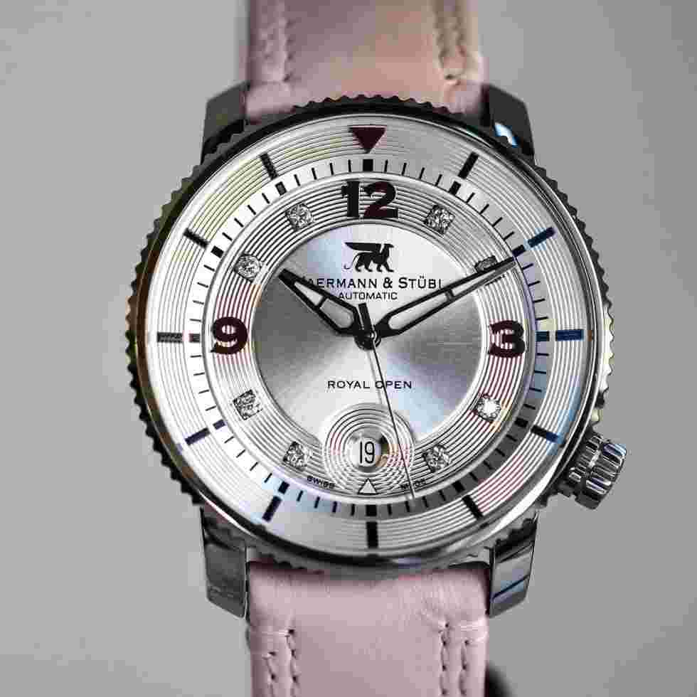 Jaermann & Stübi Ladies’ Collection Automatic Silver 42mm