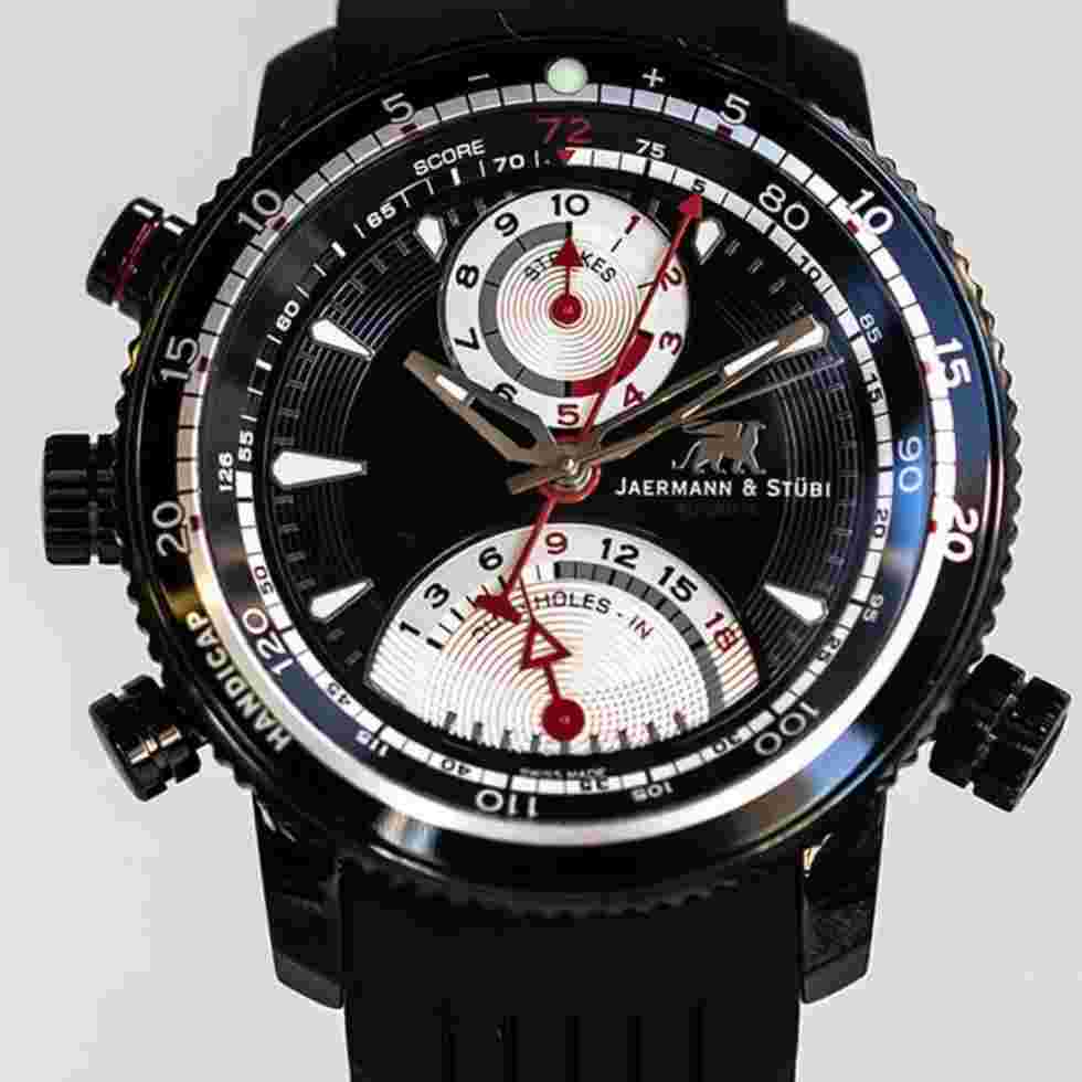 Jaermann & Stübi Men’s Collection Automatic Black 43mm
