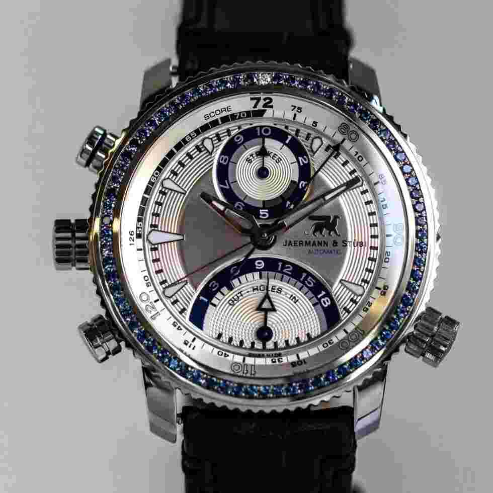 Jaermann & Stübi Men’s Collection Automatic Silver 44mm