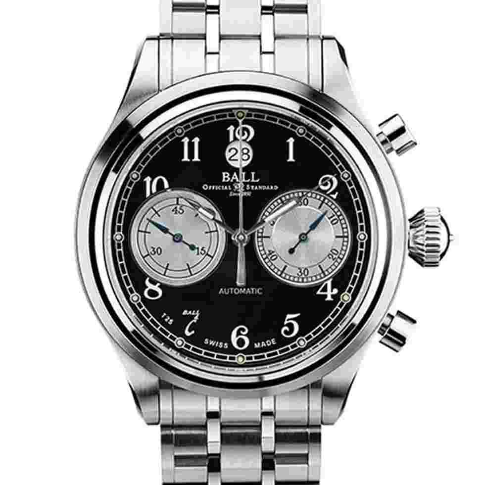 BALL Watch Trainmaster Automatic Black 43mm