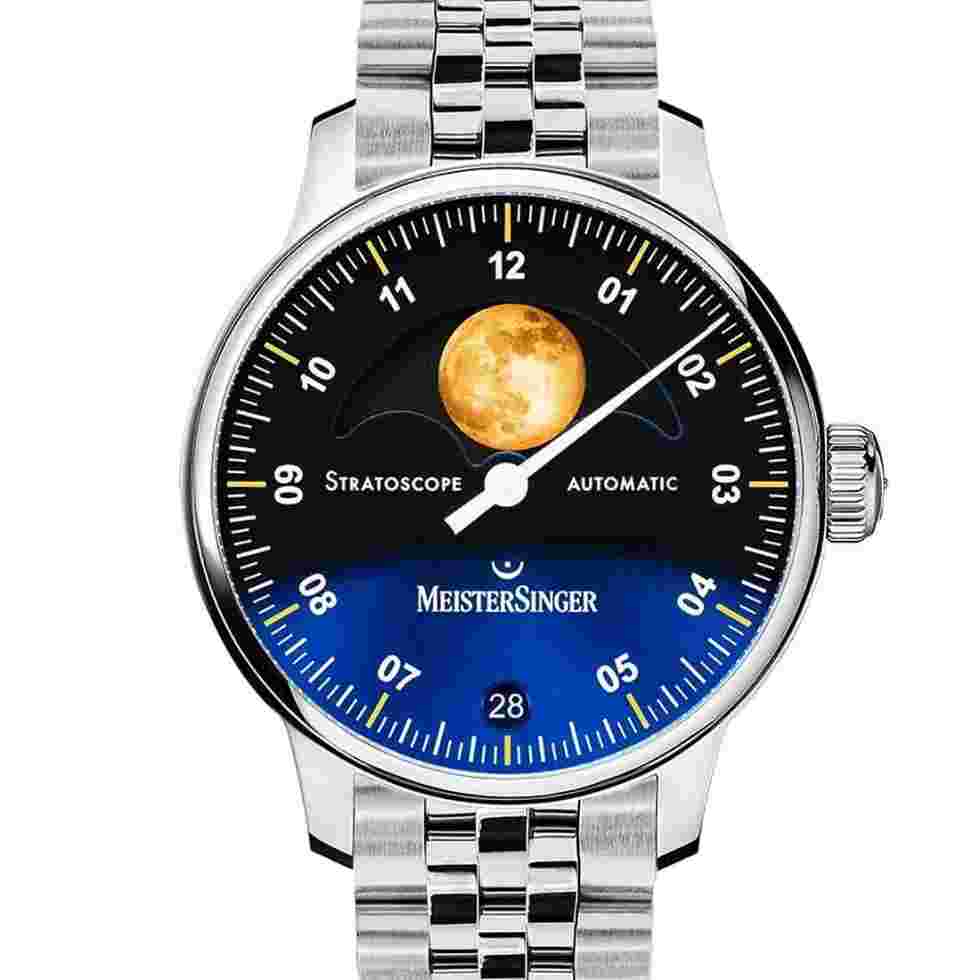 Meistersinger Stratoscope Automatic Multicolored 43mm
