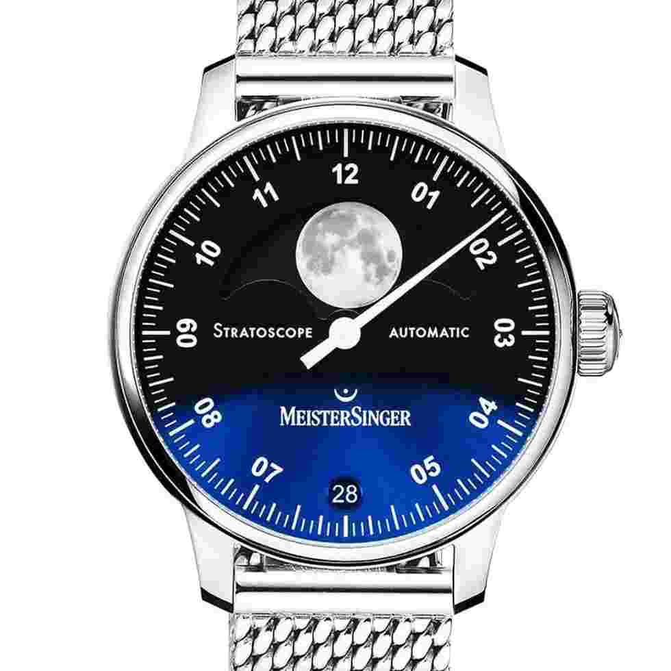 Meistersinger Stratoscope Automatic Multicolored 43mm