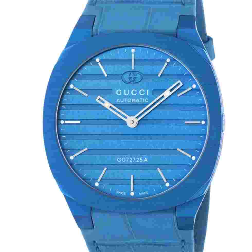 Gucci 25H Automatic Blue 40mm