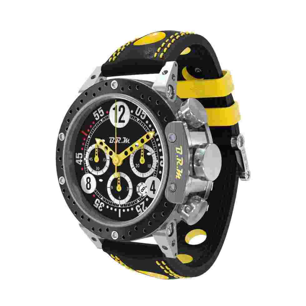 B.R.M Chronographes Racing Automatic Black 46mm