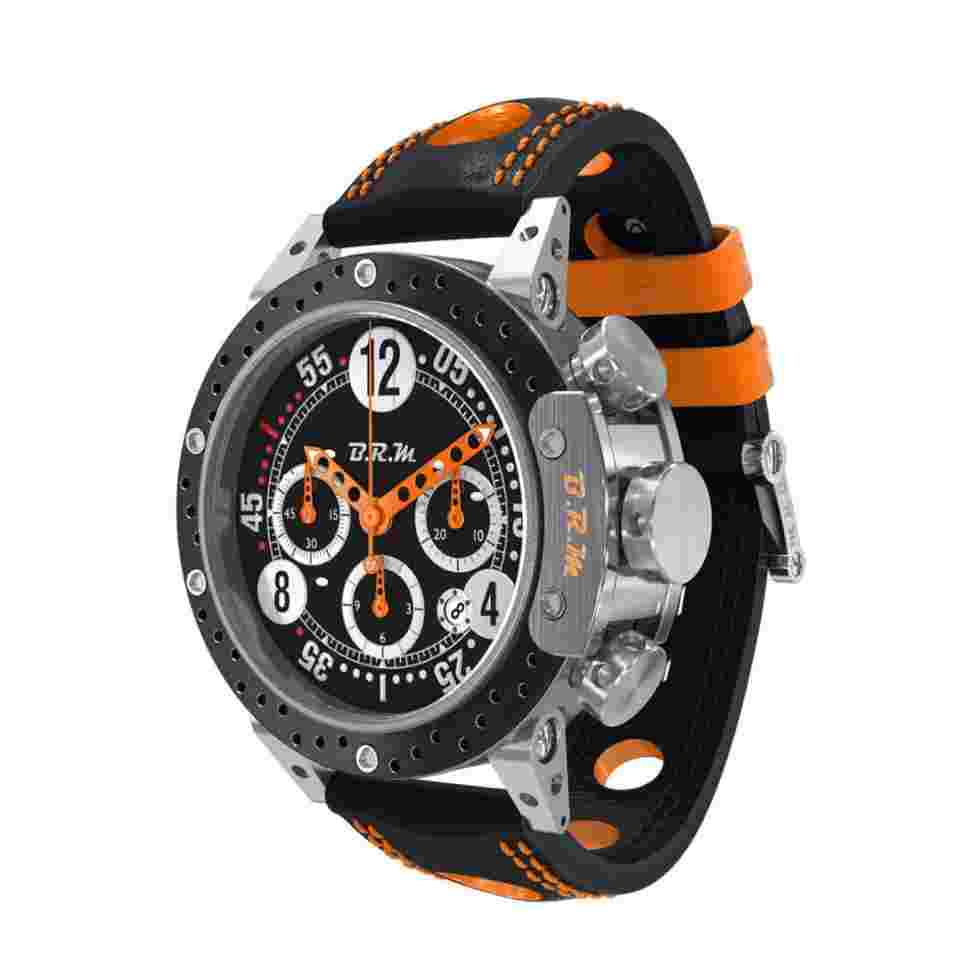 B.R.M Chronographes Racing Automatic Black 46mm