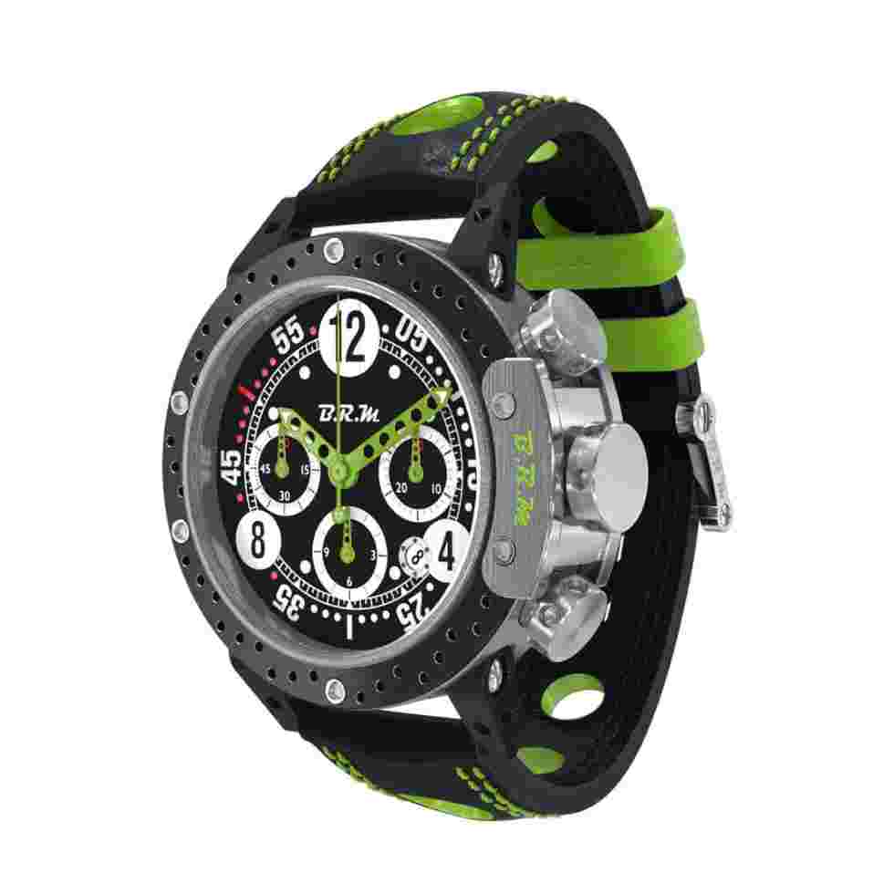 B.R.M Chronographes Racing Automatic Black 46mm
