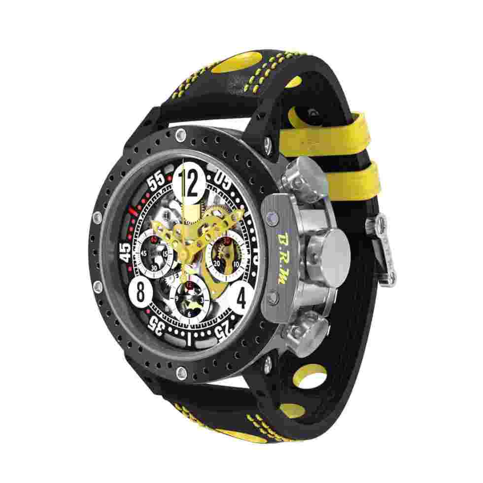 B.R.M Chronographes Racing Automatic Black 46mm