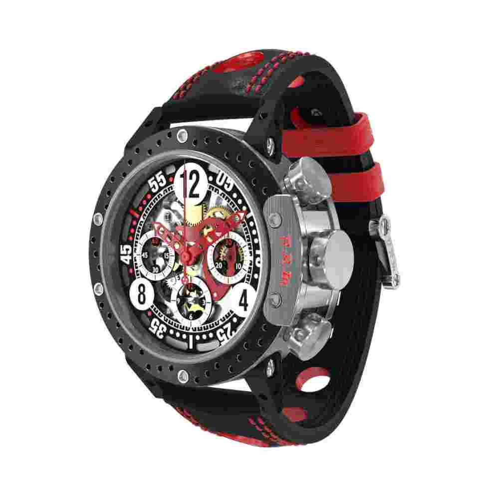 B.R.M Chronographes Racing Automatic Black 46mm