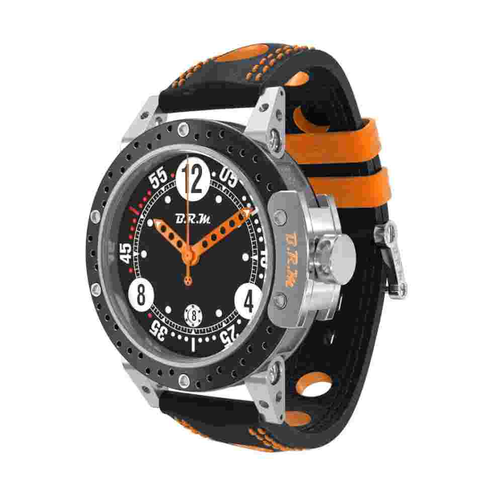B.R.M Chronographes Racing Automatic Black 46mm