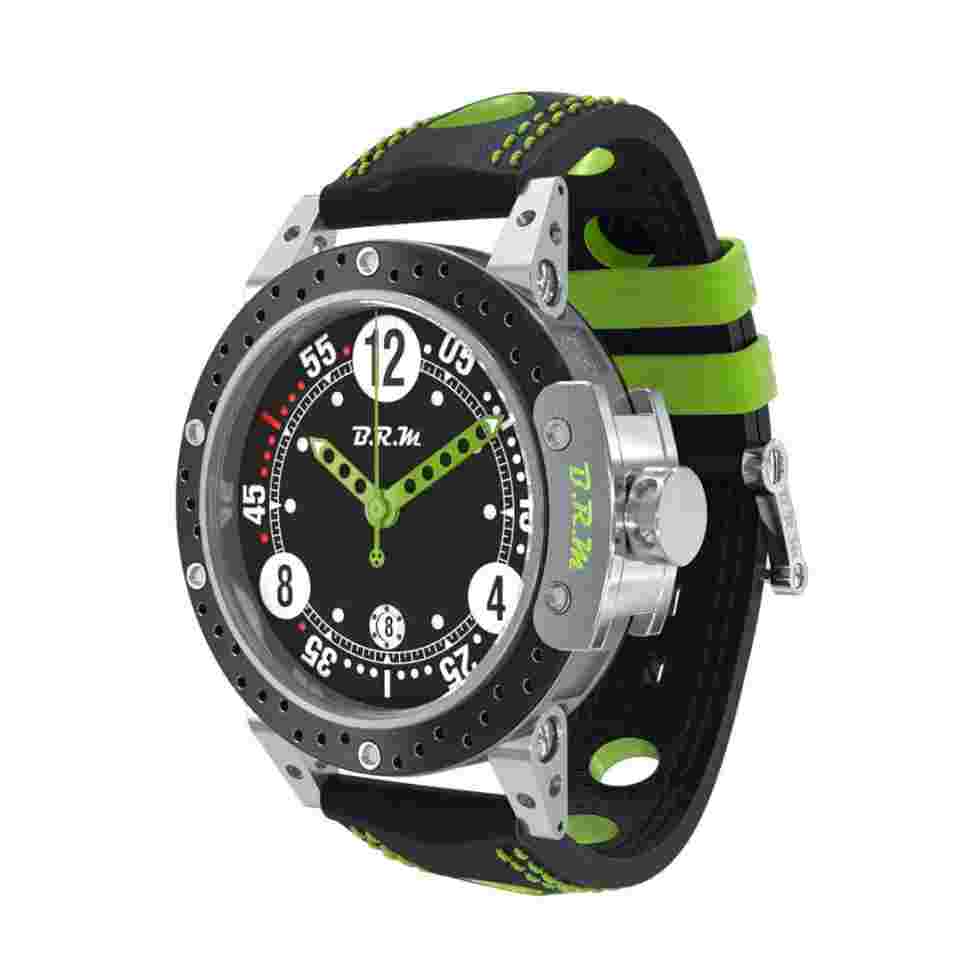 B.R.M Chronographes Racing Automatic Black 46mm