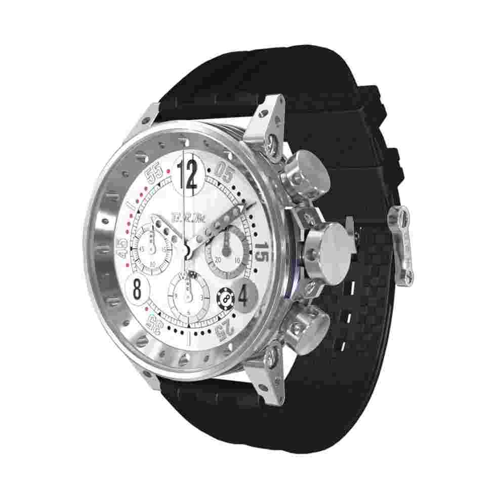 B.R.M Chronographes Racing Automatic White 44mm
