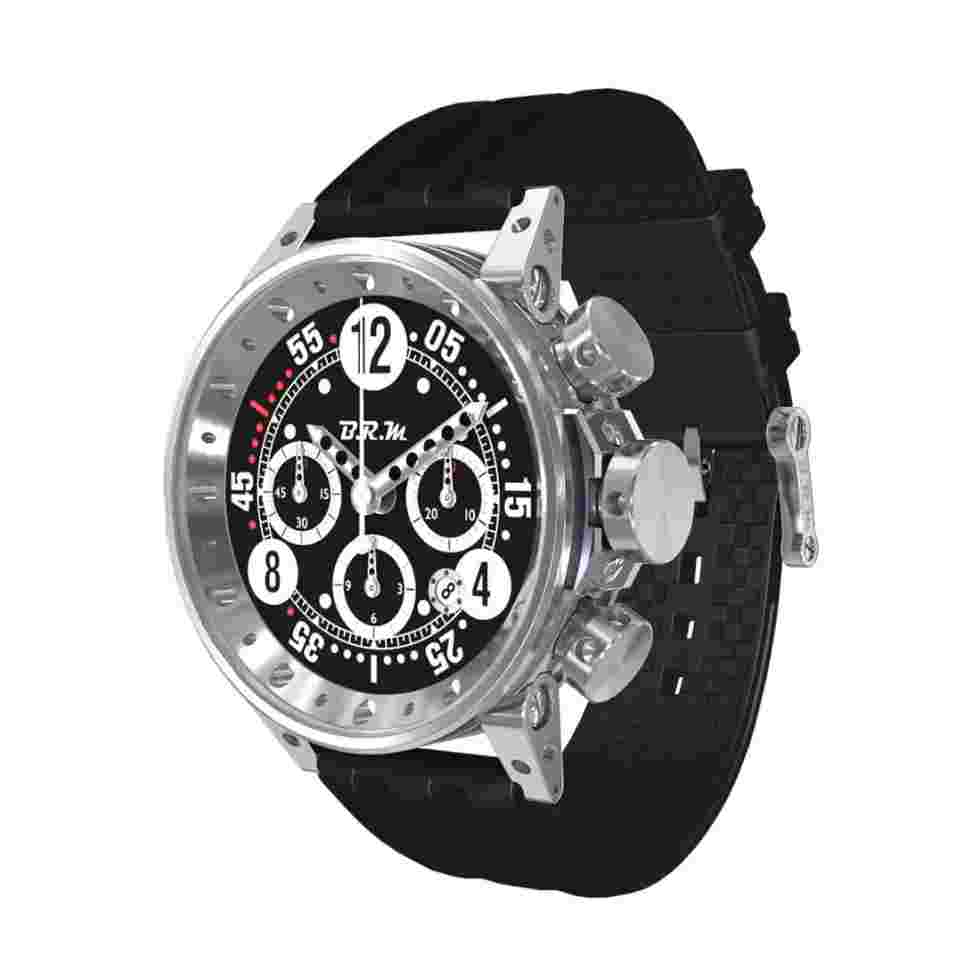 B.R.M Chronographes Racing Automatic Black 44mm