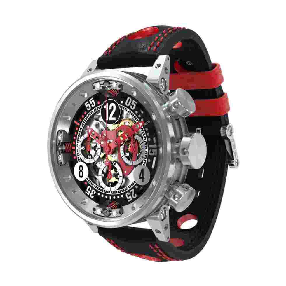 B.R.M Chronographes Racing Automatic Black 46mm