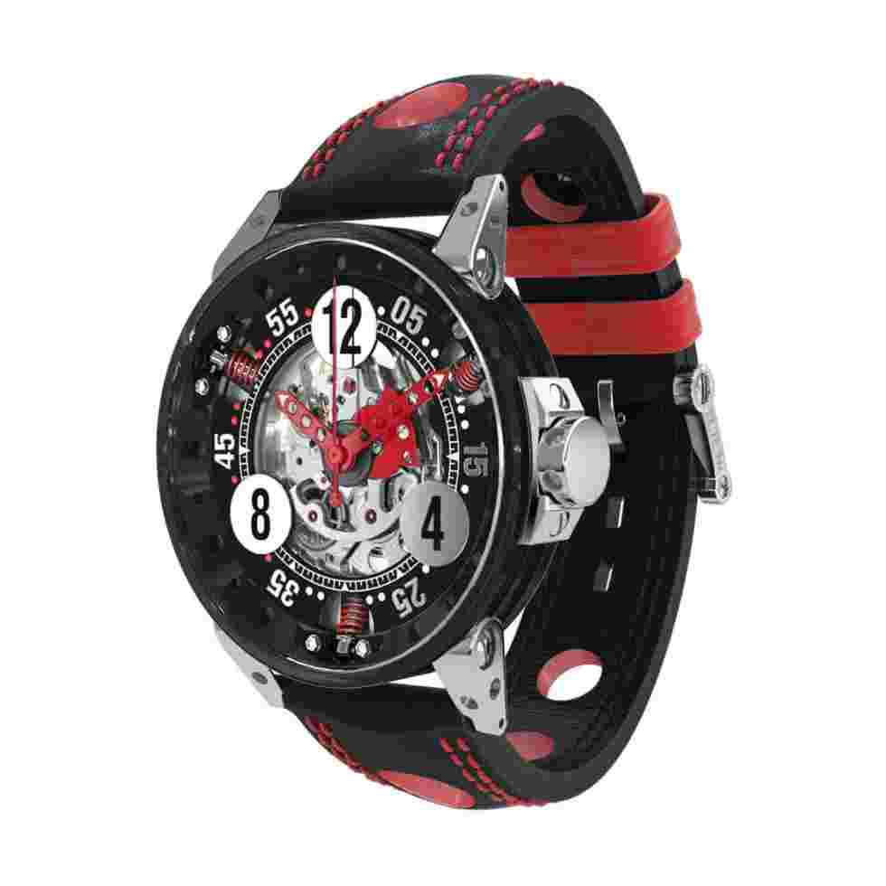B.R.M Chronographes Racing Automatic Black 44mm