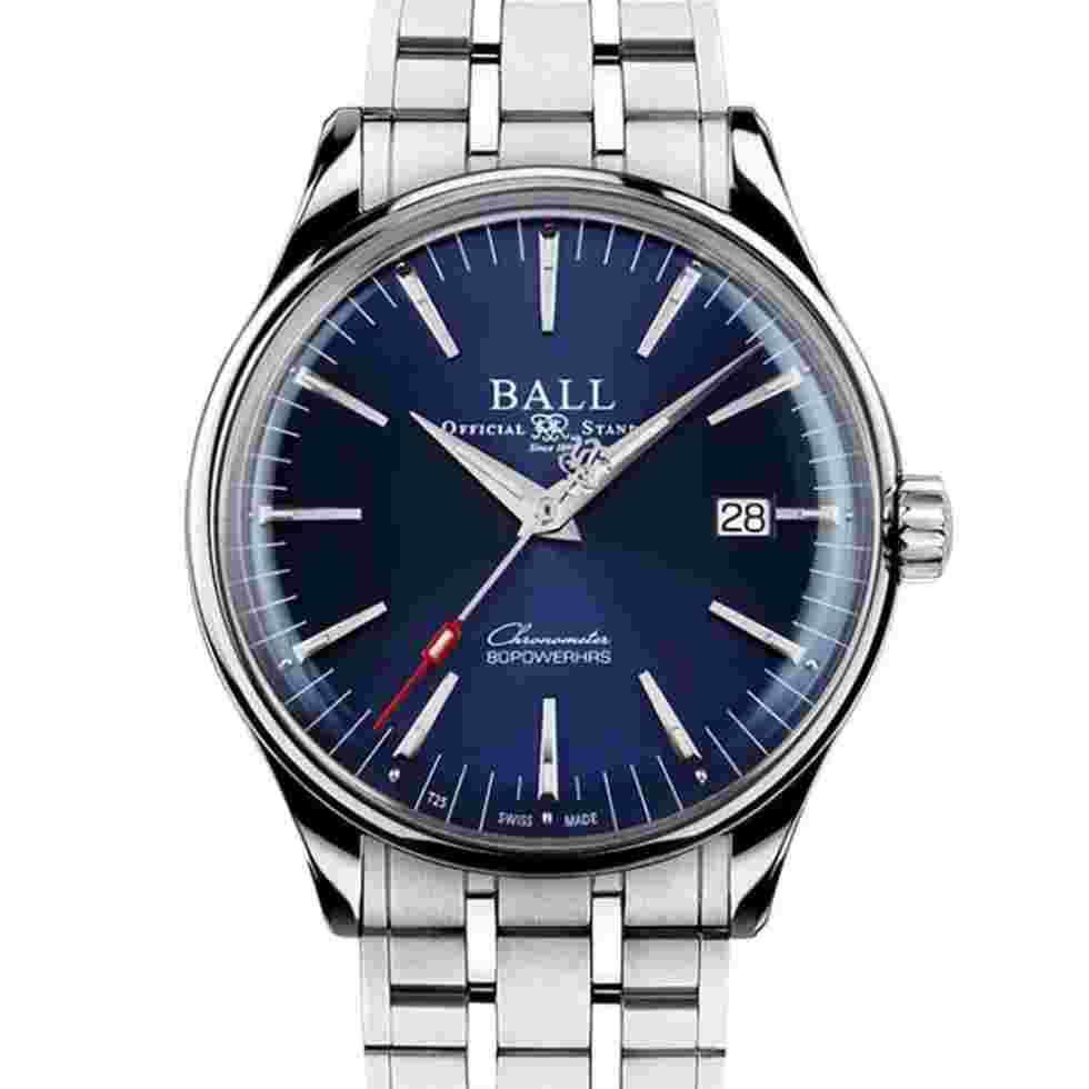 BALL Watch Trainmaster Automatic Blue 40mm