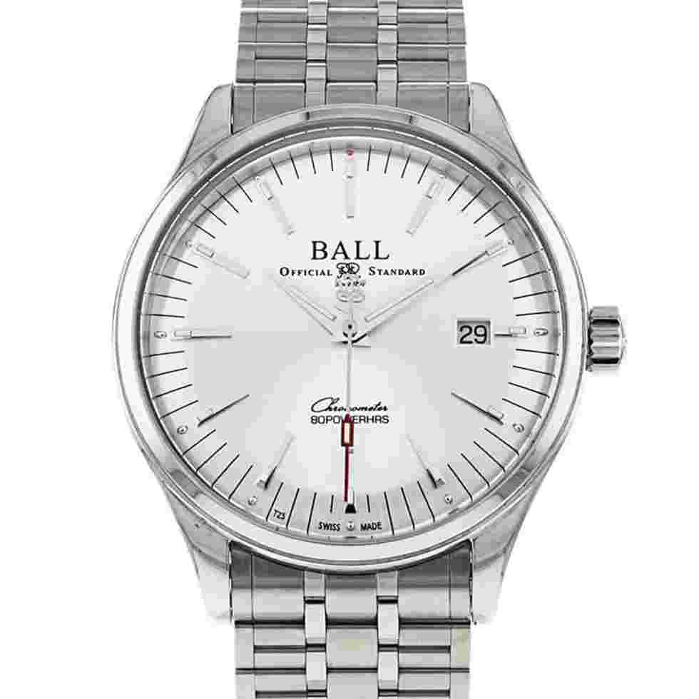 BALL Watch Trainmaster Automatic Silver 40mm