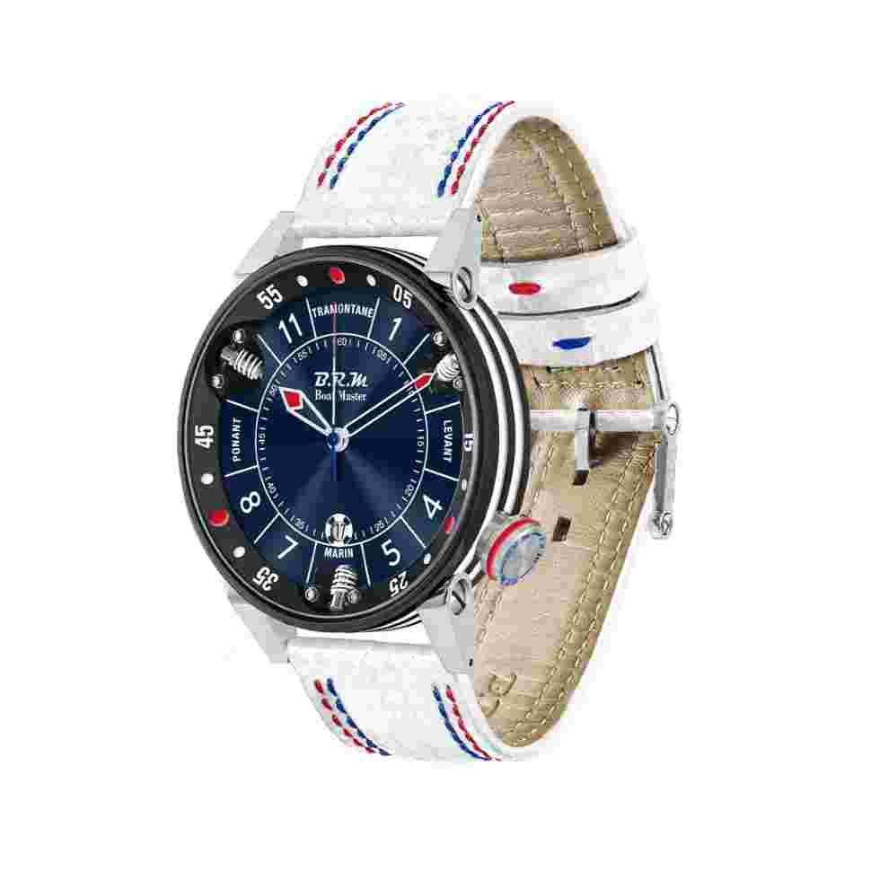 B.R.M Chronographes Boat Master Automatic Blue 44mm