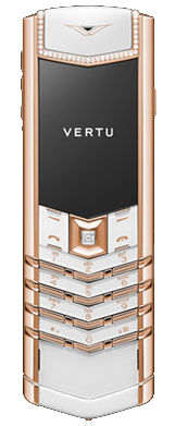 Red Gold White Sapphire Vertu