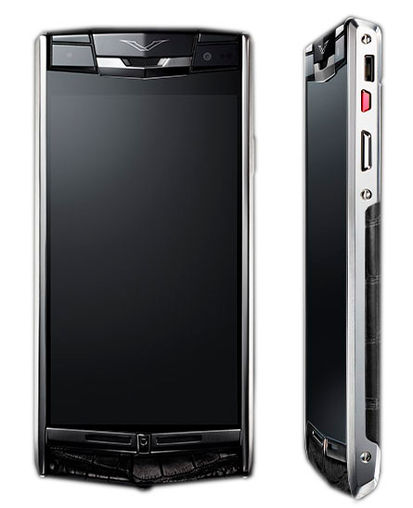 Signature Touch Jet Alligator Vertu