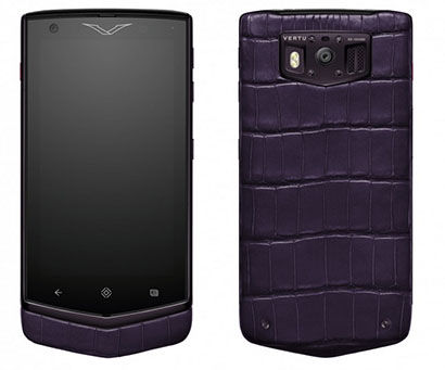 Constellation Android Pure Plum Alligator Vertu