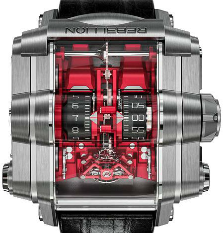 Т-1000 T1K Titanium Red Black  Rebellion